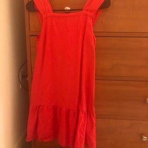 Loft coral shift dress